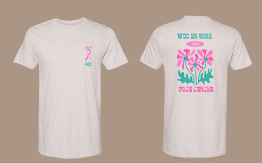 T-Shirt Wod en Rose
